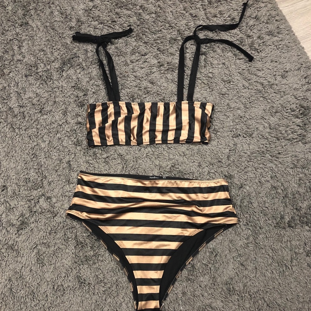 NWT Striped Bikini